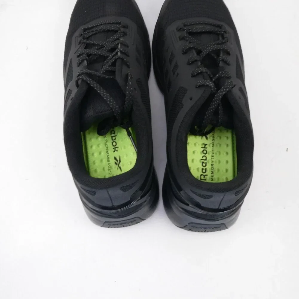 Reebok Nanoflex Unisex Men's US 6.5 - WO 8.5 Tr Black Safety Athletic Work Shoe